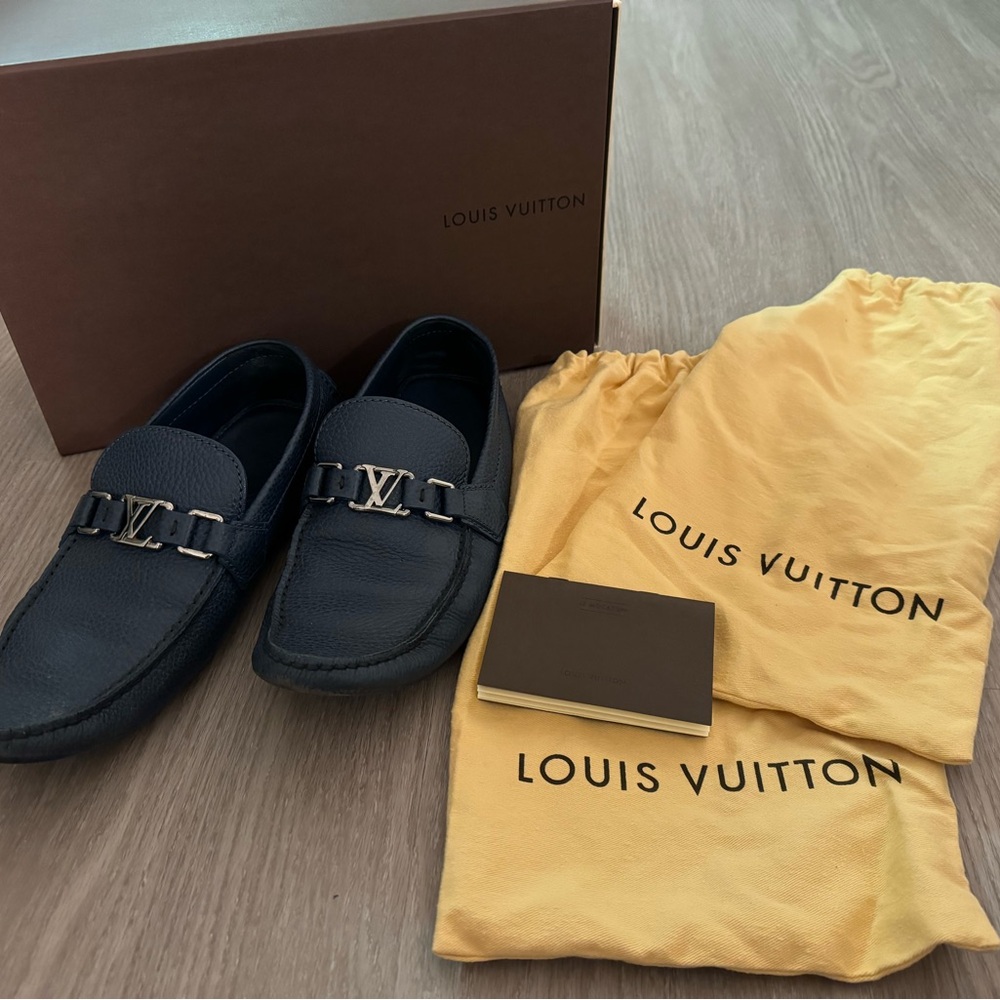 Barely Worn Louis Vuitton Le Moccasin Men’s Size 8.5